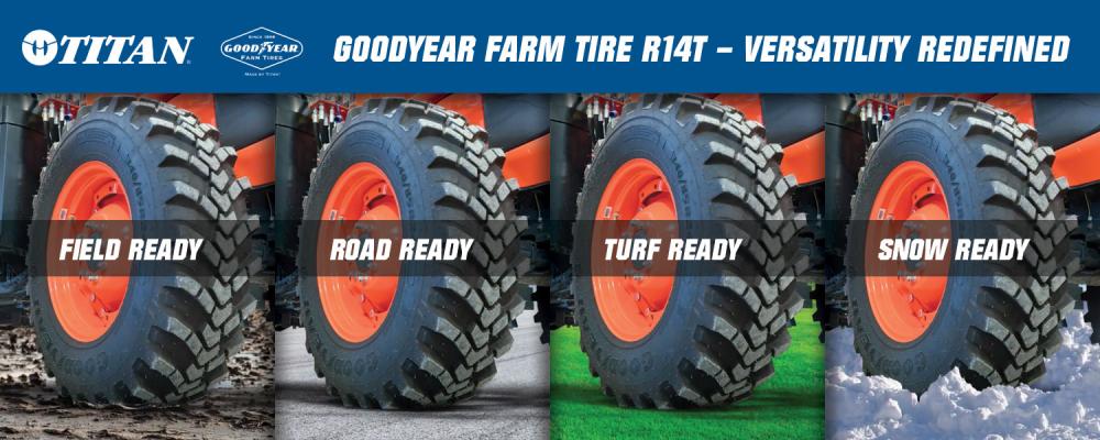 Goodyear R14T - Versatility Redefined!