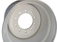 22.5X24 HP FLOTATION WHITE WHEEL