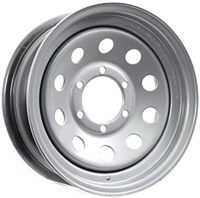 15X6 6-5.5 MODULAR STYLE- SILVER HD