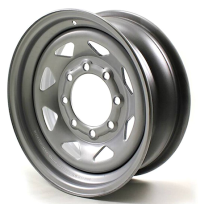 16X6 8-6.5 SILVER SPOKE